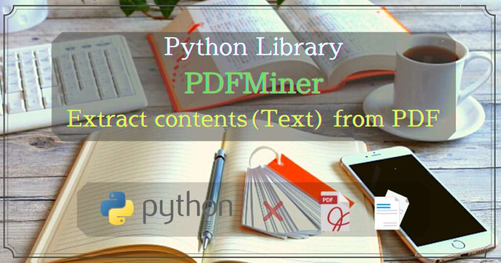 Pythonpdfextract Text From Pdf With Pdfminer Library Python